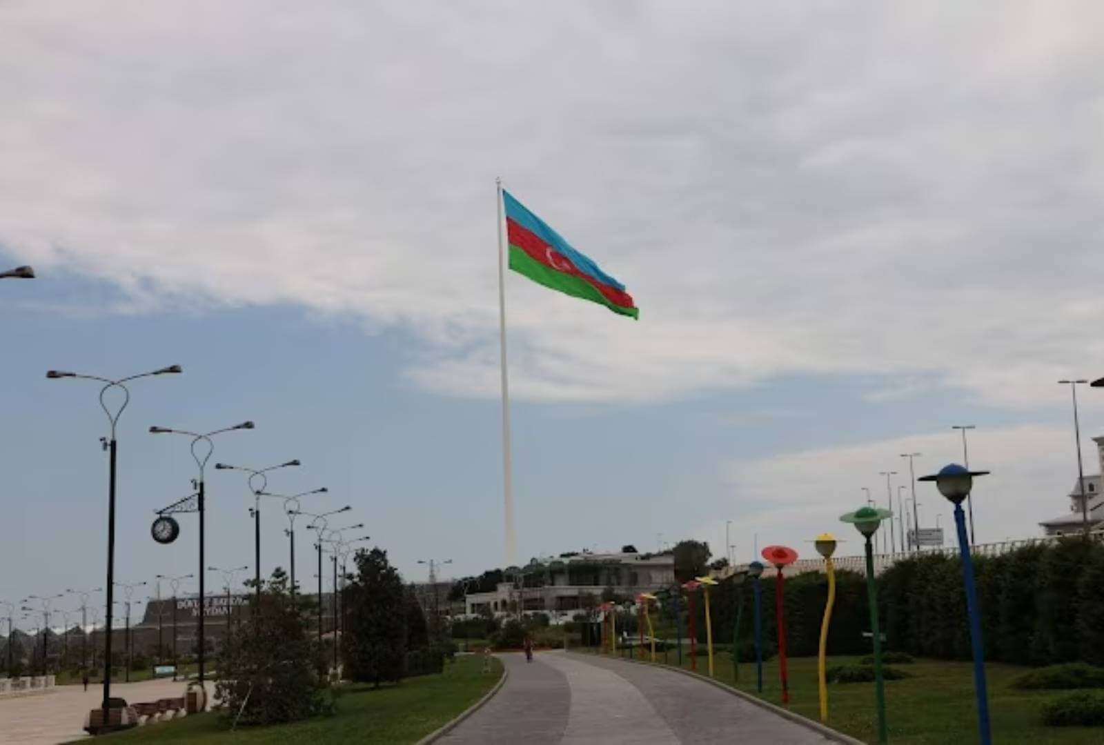 Discover Azerbaijan's Iconic National Flag Square in Baku