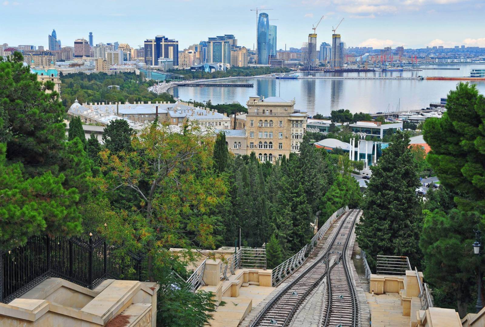 Discover the Scenic Views of Baku with the Baku Funicular Ride