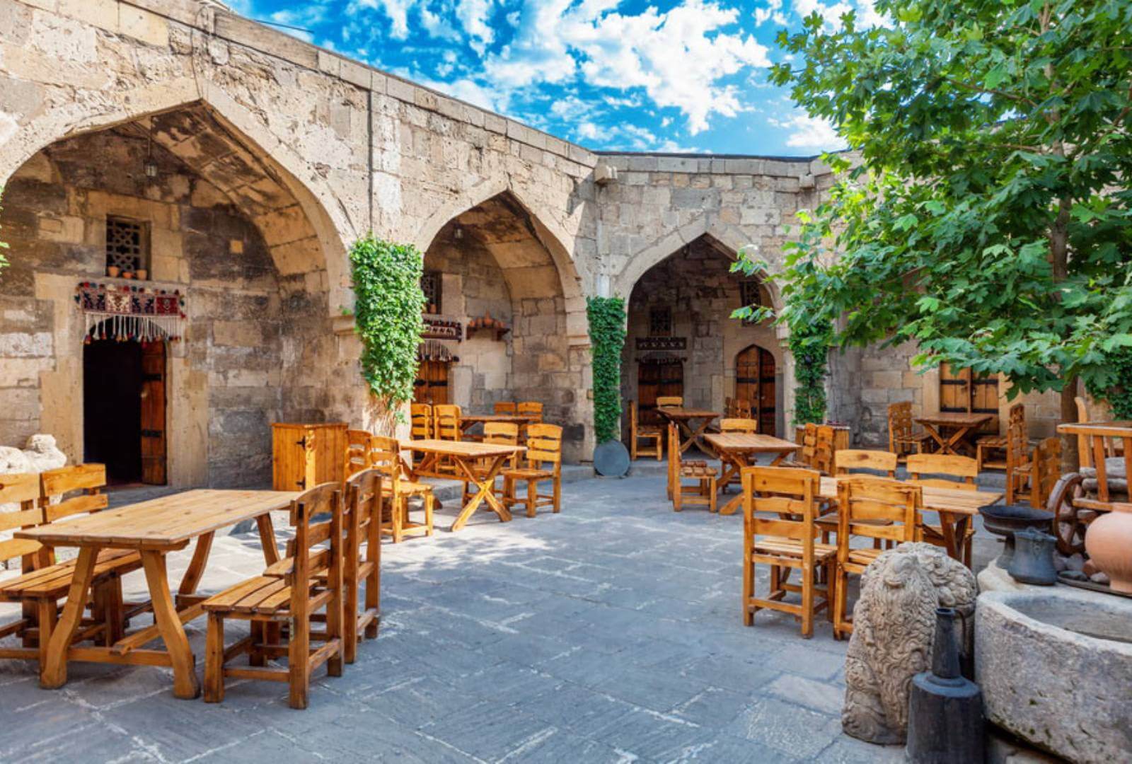 Explore Multani Carvanserai: A Historical Gem in Baku, Azerbaijan