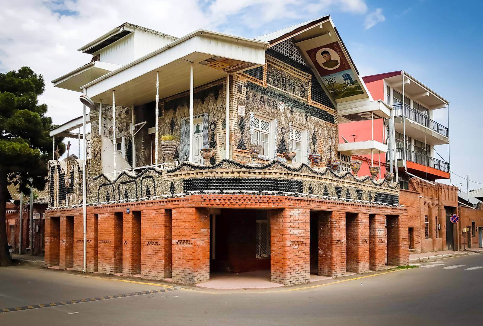 Unique Bottle House in Ganja: A Fascinating Architectural Wonder