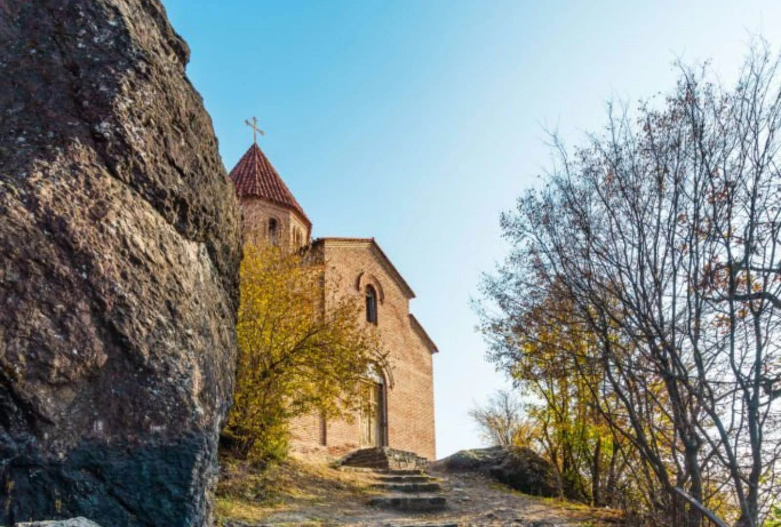 Explore the Ancient Albanian Church Near Qakh