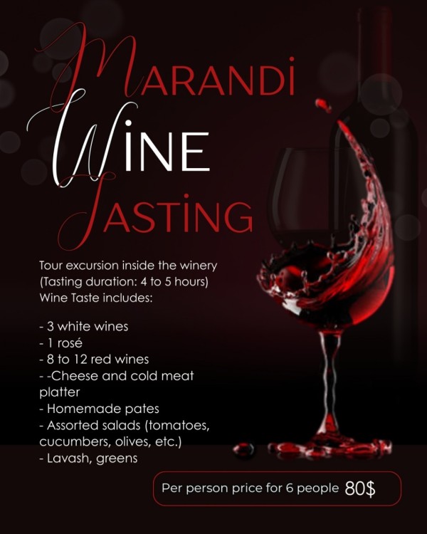 Marandi Winery - Wine Tasting Tour